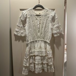 White love shack dress
